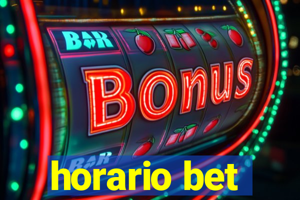 horario bet